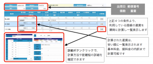 運賃計算シミュレーションシステム